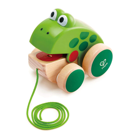 *Hape Frog Pull Along