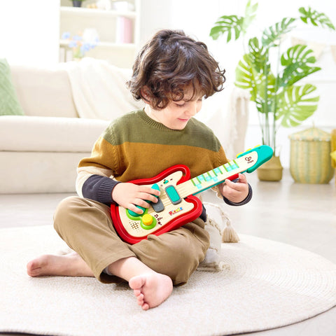 *Hape Rainbow Rock Pixels Guitar