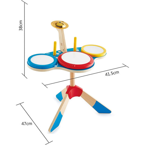 *Hape Drum & Cymbal Set