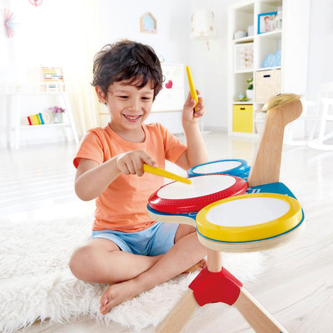 *Hape Drum & Cymbal Set