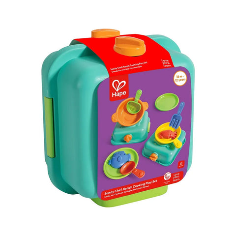 *Hape Sandy Chef Beach Cooking Play Set