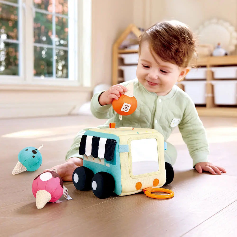 *Hape Sensory Scoop Ice Cream Truck