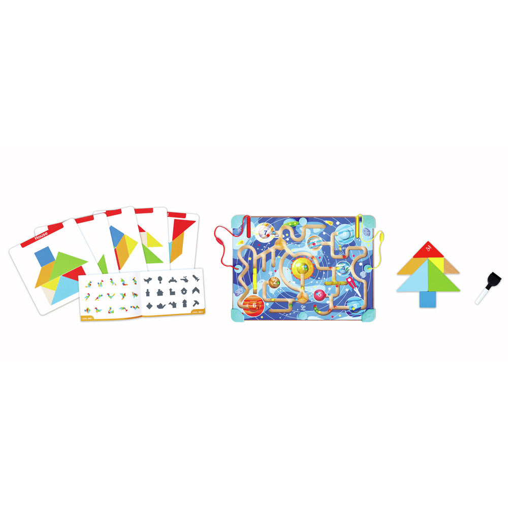 *Hape Space Maze & Tangram Board
