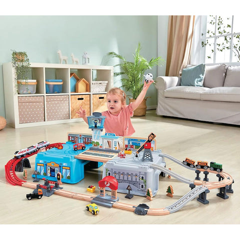 *Hape Super Cityscape Transport Bucket Set