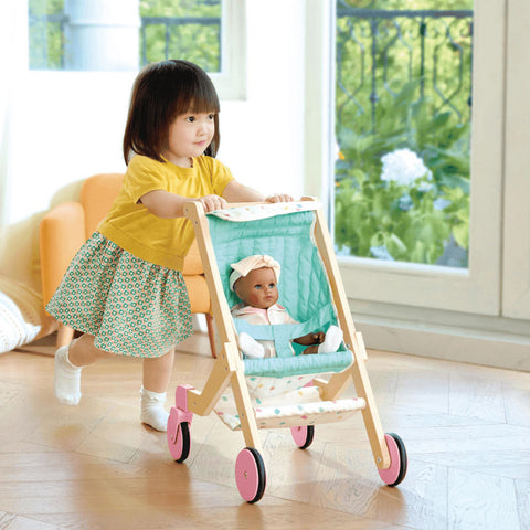 *Hape Sweet Walks Doll Stroller