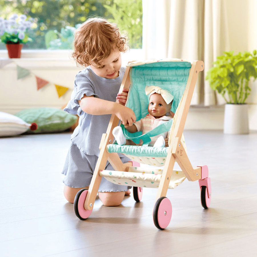 *Hape Sweet Walks Doll Stroller