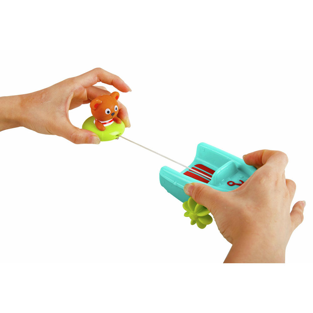 *Hape Tubing Pull-Back Boat