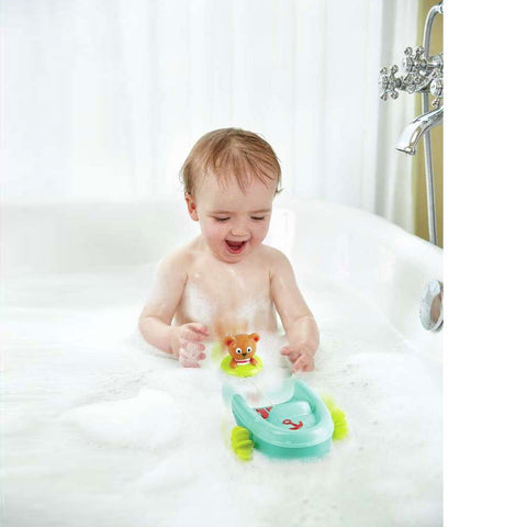 *Hape Tubing Pull-Back Boat