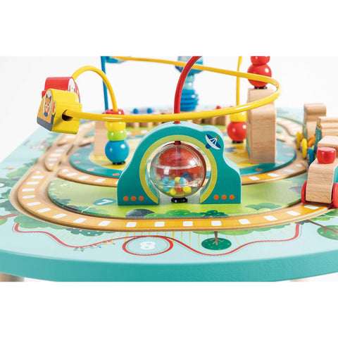 *Hape Twisting Railway Maze Table