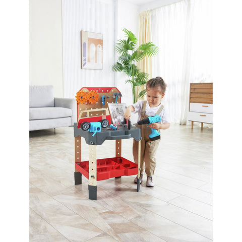 *Hape Vehicle Service & Repair Workbench