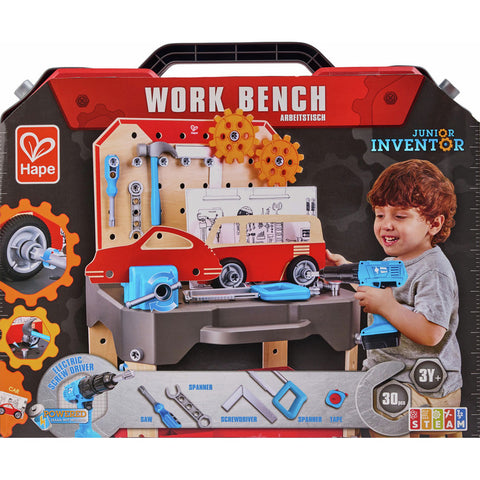 *Hape Vehicle Service & Repair Workbench