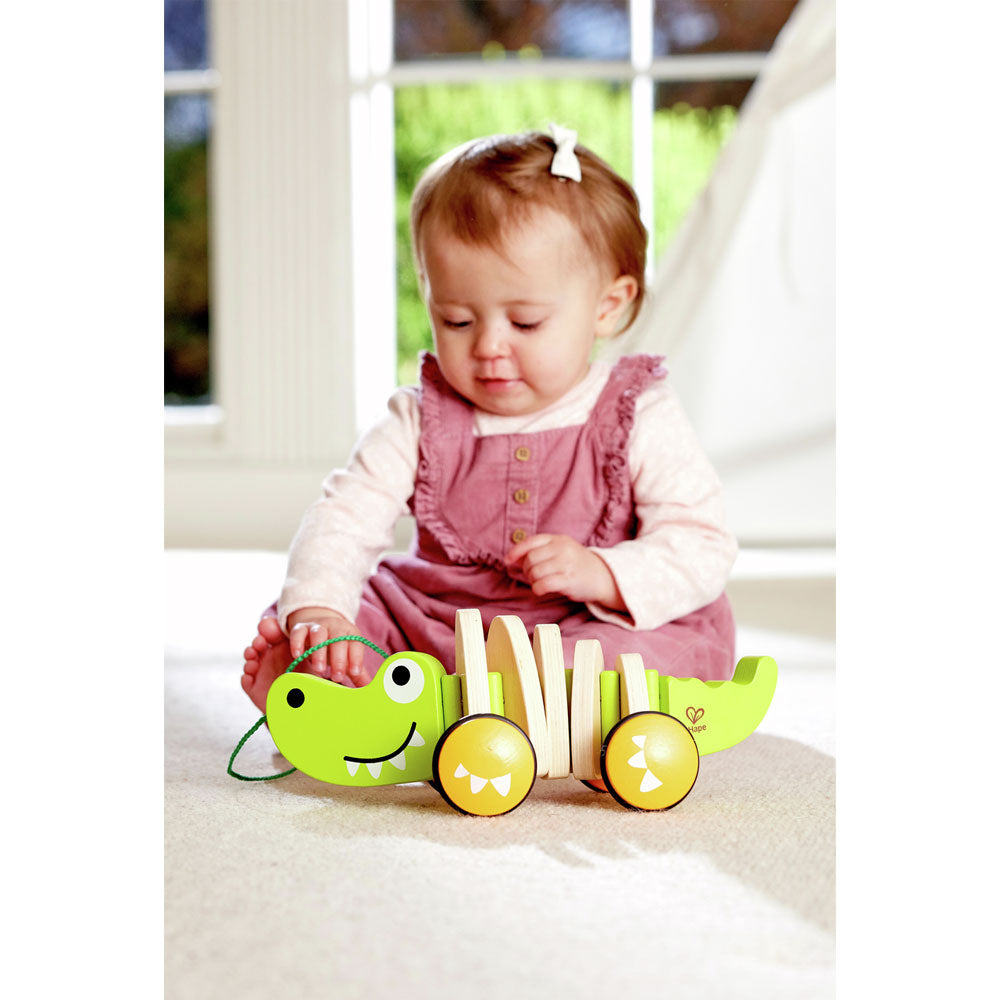 *Hape Walk-A-Long Croc