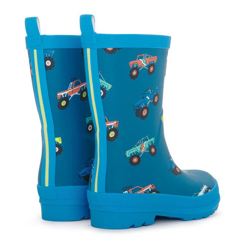 Hatley Matte Rainboots - Monster Trucks