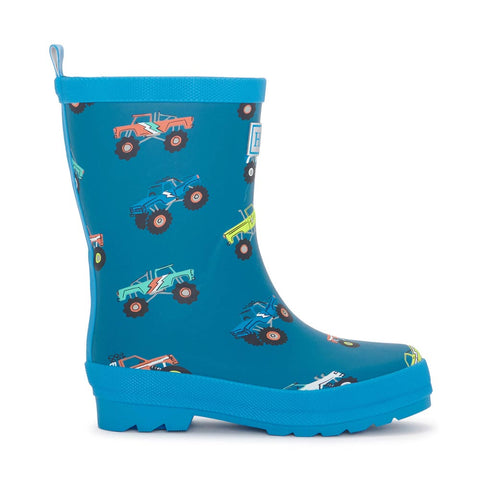 Hatley Matte Rainboots - Monster Trucks