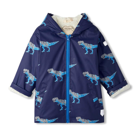Hatley Splash Jacket - T-Rex Attacks