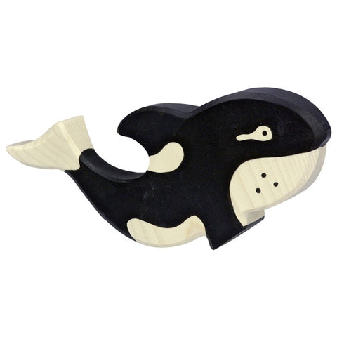 *Holztiger Orca Whale
