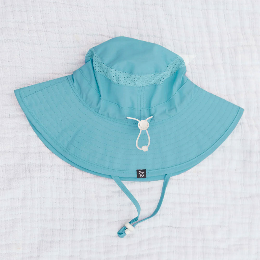Honeysuckle Swim Co. Bucket Sunhat - Sky Blue
