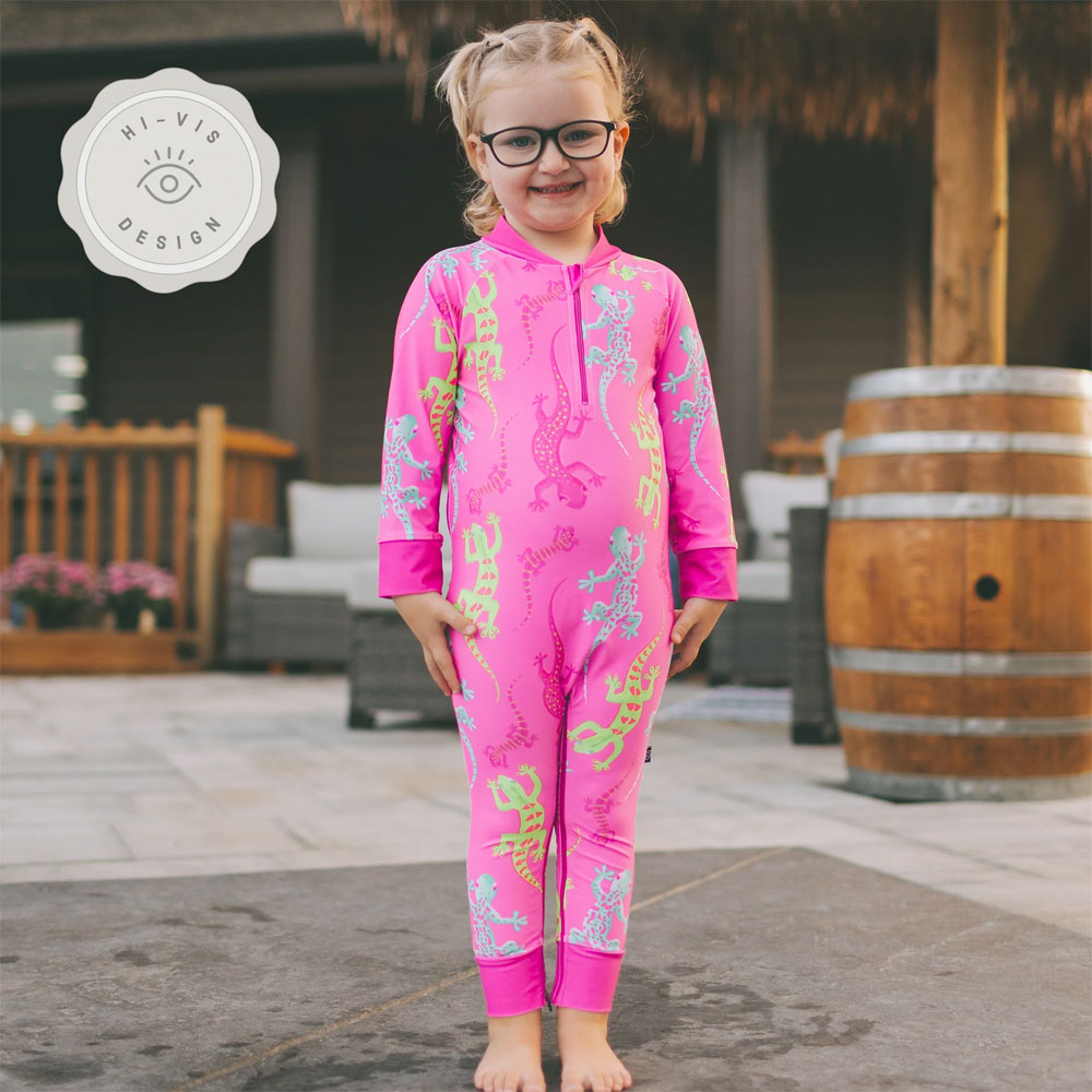 Honeysuckle Swim Co. -  Geckglow - UPF 50+ Swimsuit