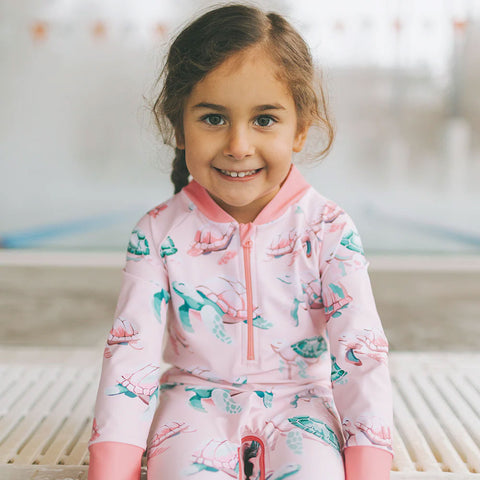 Honeysuckle Swim Co. -  Raise a Little Shell - UPF 50+ Swimsuit