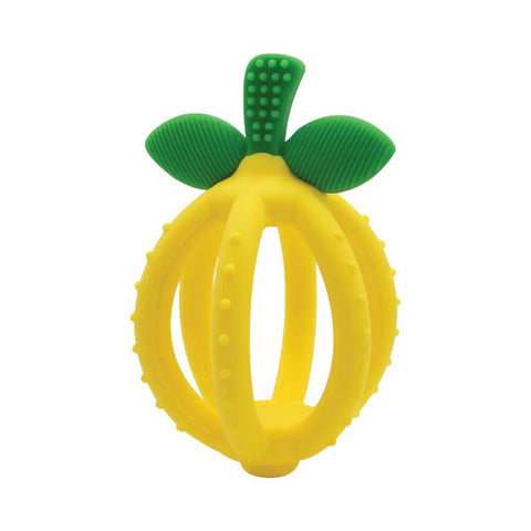 *Itzy Ritzy Bitzy Biter Teething Ball & Training Toothbrush - Lemon
