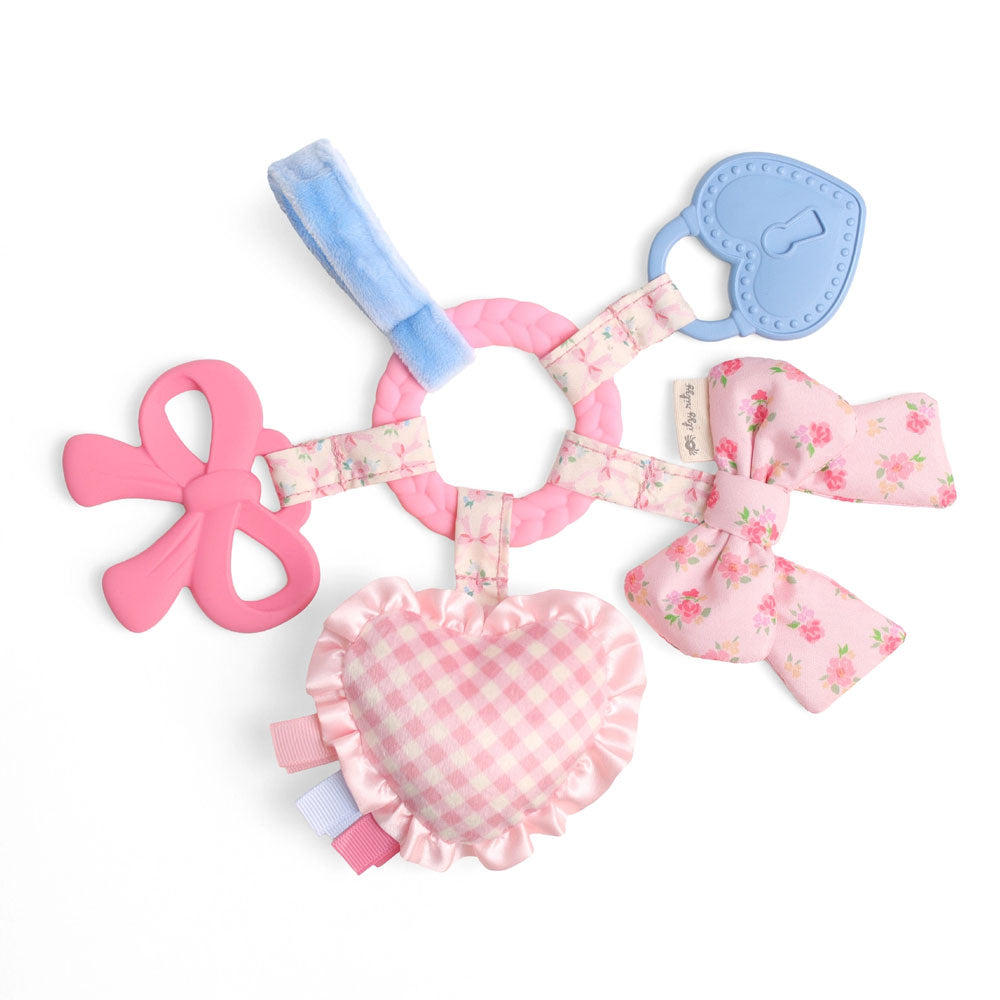 *Itzy Ritzy Bitzy Busy Ring Teething Activity Toy - Bow