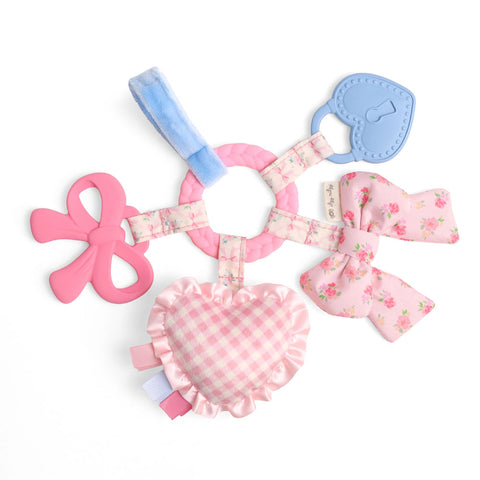 *Itzy Ritzy Bitzy Busy Ring Teething Activity Toy - Bow