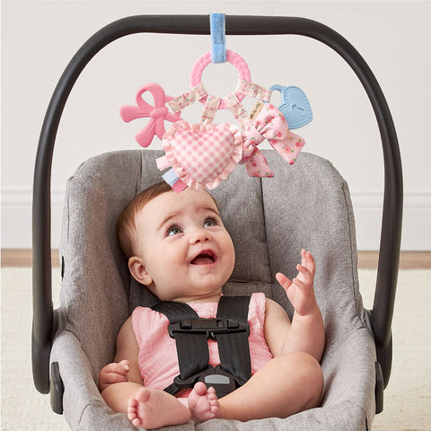 *Itzy Ritzy Bitzy Busy Ring Teething Activity Toy - Bow