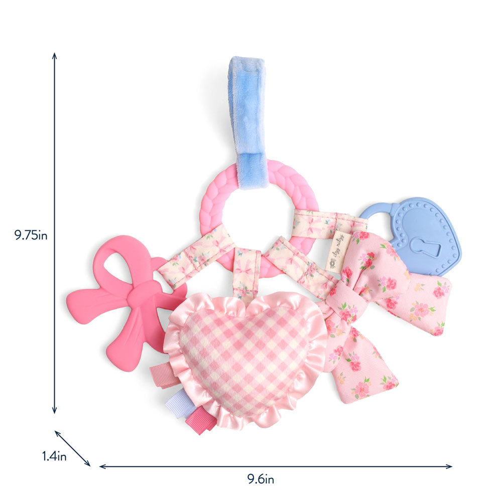*Itzy Ritzy Bitzy Busy Ring Teething Activity Toy - Bow