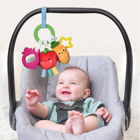*Itzy Ritzy Bitzy Busy Ring Teething Activity Toy - Veggies