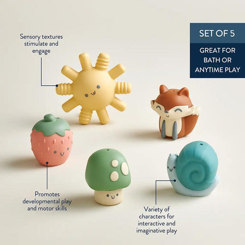 *Itzy Ritzy Itzy Bitzy Puppets Bath Toy Set