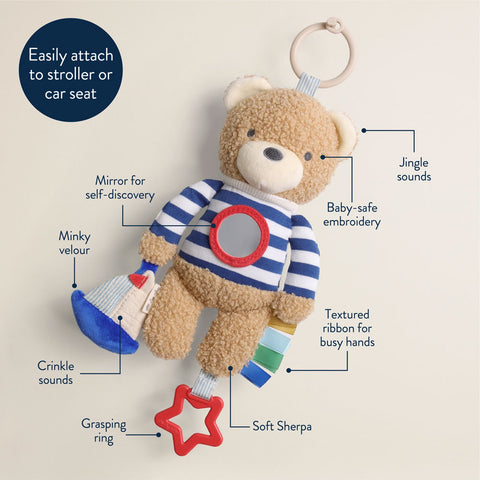 *Itzy Ritzy Bitzy Traveler - Theo the Nautical Bear