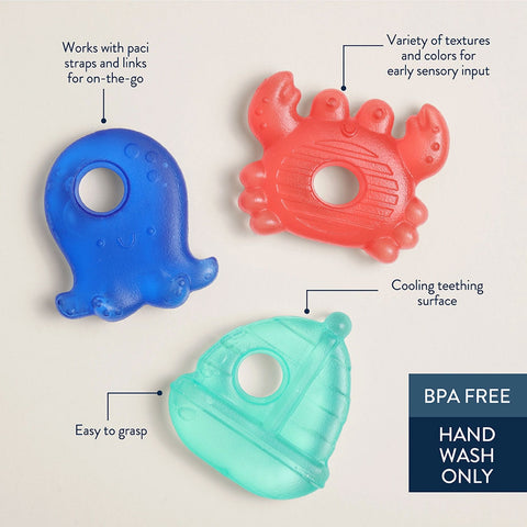 *Itzy Ritzy Cutie Coolers Teethers - Nautical