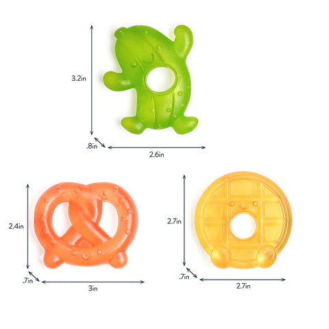 *Itzy Ritzy Cutie Coolers Teethers - Silly Foods
