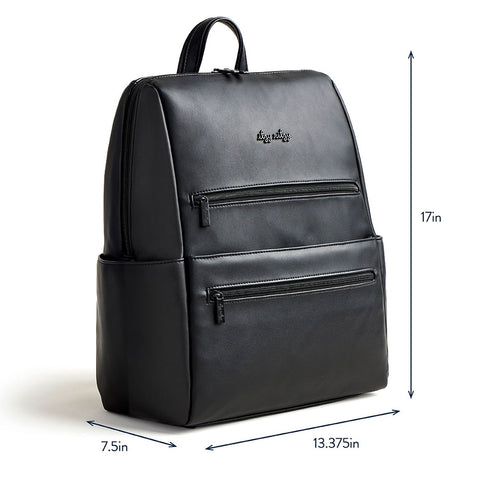 *Itzy Ritzy Eras Backpack Midi Diaper Bag - Black