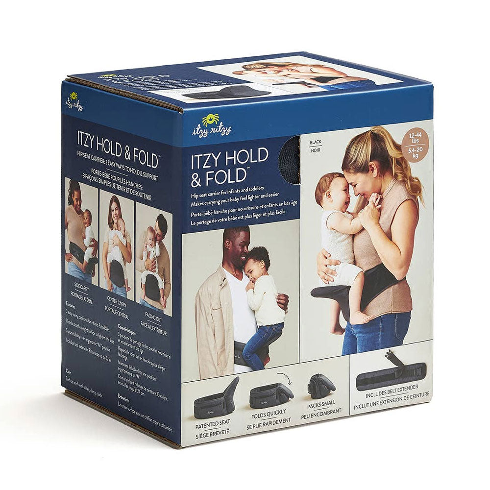 *Itzy Ritzy Hold & Fold Hip Seat Baby Carrier