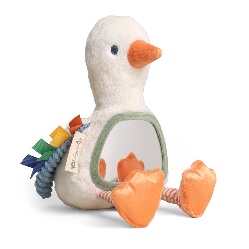 *Itzy Ritzy Itzy Bitzy Mirror Sensory Tummy Time Mirror - Gracie the Goose