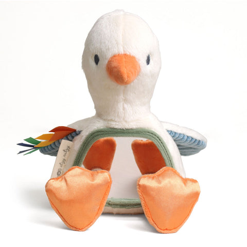 *Itzy Ritzy Itzy Bitzy Mirror Sensory Tummy Time Mirror - Gracie the Goose
