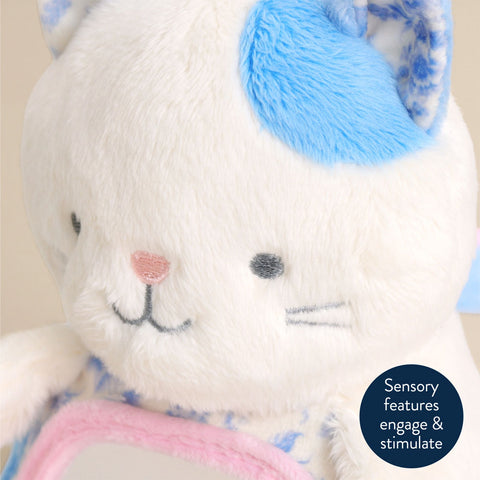 *Itzy Ritzy Itzy Bitzy Mirror Sensory Tummy Time Mirror - Kinsley the Kitty