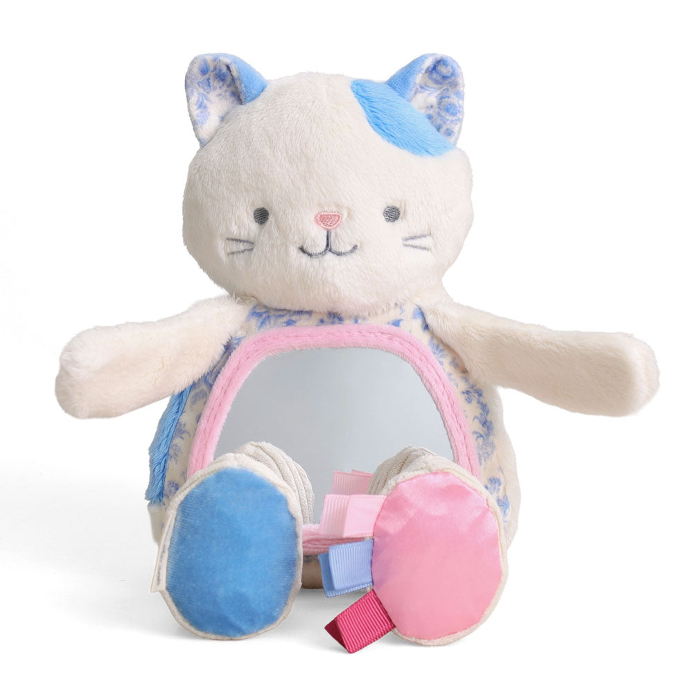 *Itzy Ritzy Itzy Bitzy Mirror Sensory Tummy Time Mirror - Kinsley the Kitty