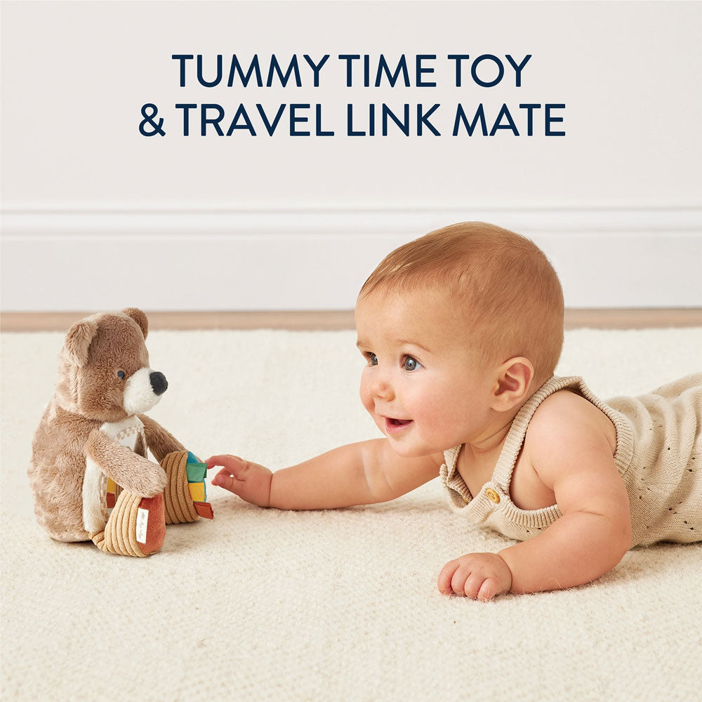 *Itzy Ritzy Itzy Bitzy Mirror Sensory Tummy Time Mirror - Theo the Bear