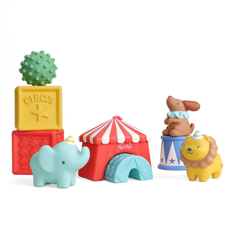 *Itzy Ritzy Itzy Blocks Sensory Blocks Set - Circus