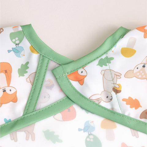 Itzy Ritzy Itzy Everywhere Bib - Woodland