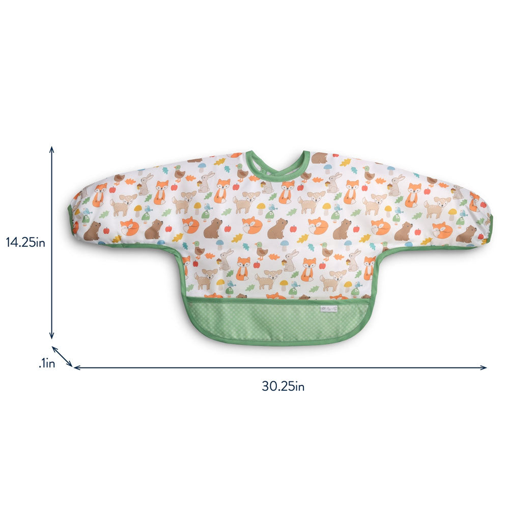 Itzy Ritzy Itzy Everywhere Bib - Woodland