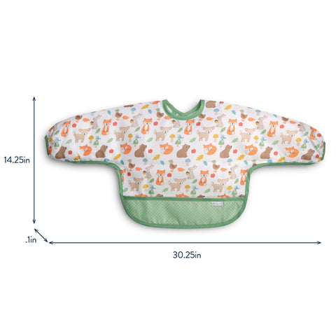 Itzy Ritzy Itzy Everywhere Bib - Woodland