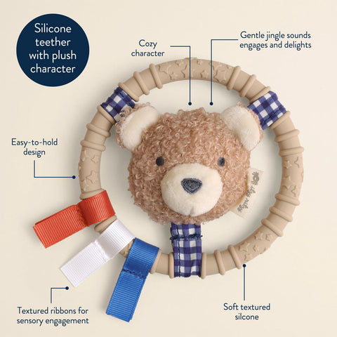 *Itzy Ritzy Itzy Ring Pal - Theo Bear