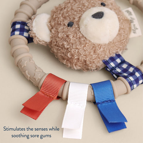 *Itzy Ritzy Itzy Ring Pal - Theo Bear