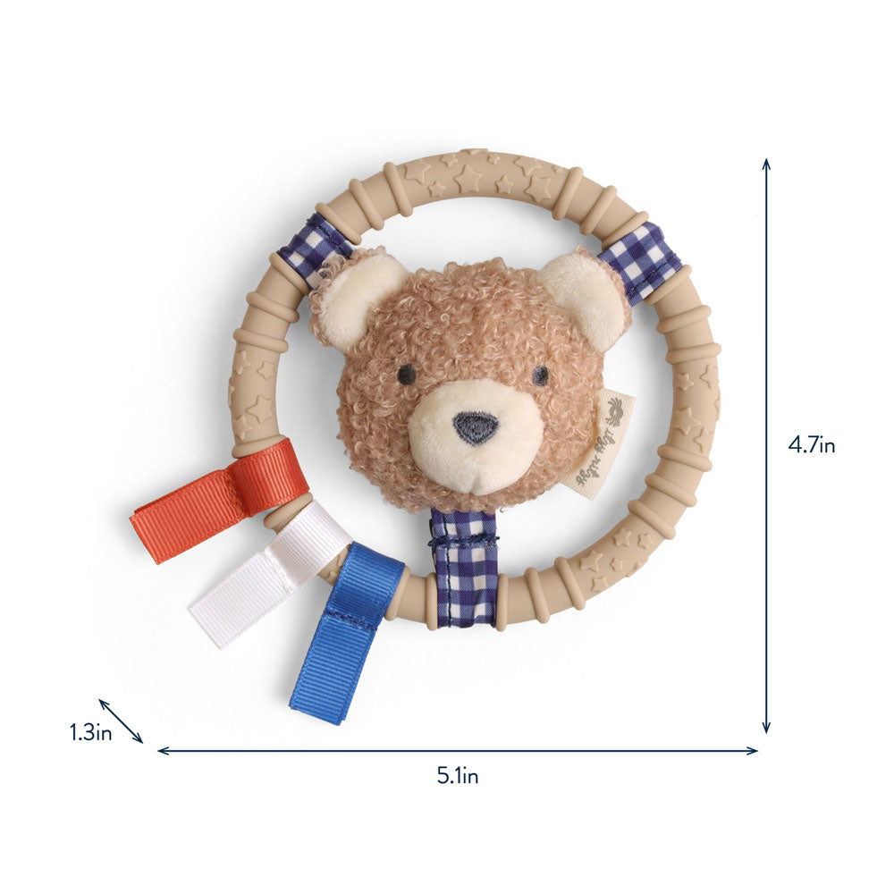 *Itzy Ritzy Itzy Ring Pal - Theo Bear