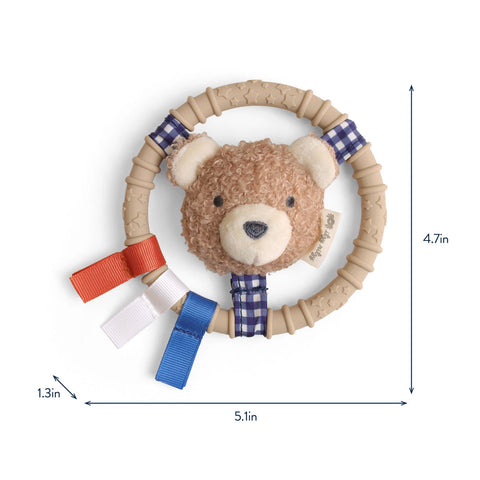 *Itzy Ritzy Itzy Ring Pal - Theo Bear