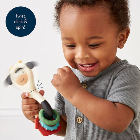 *Itzy Ritzy Itzy Spinner Rattle - Carmen the Cow