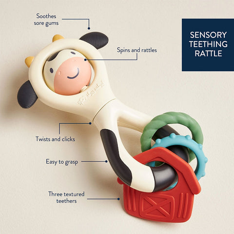 *Itzy Ritzy Itzy Spinner Rattle - Carmen the Cow